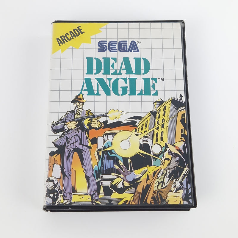 Sega Master System Spiel : Dead Angle - Modul Anleitung OVP | MS PAL Cartridge