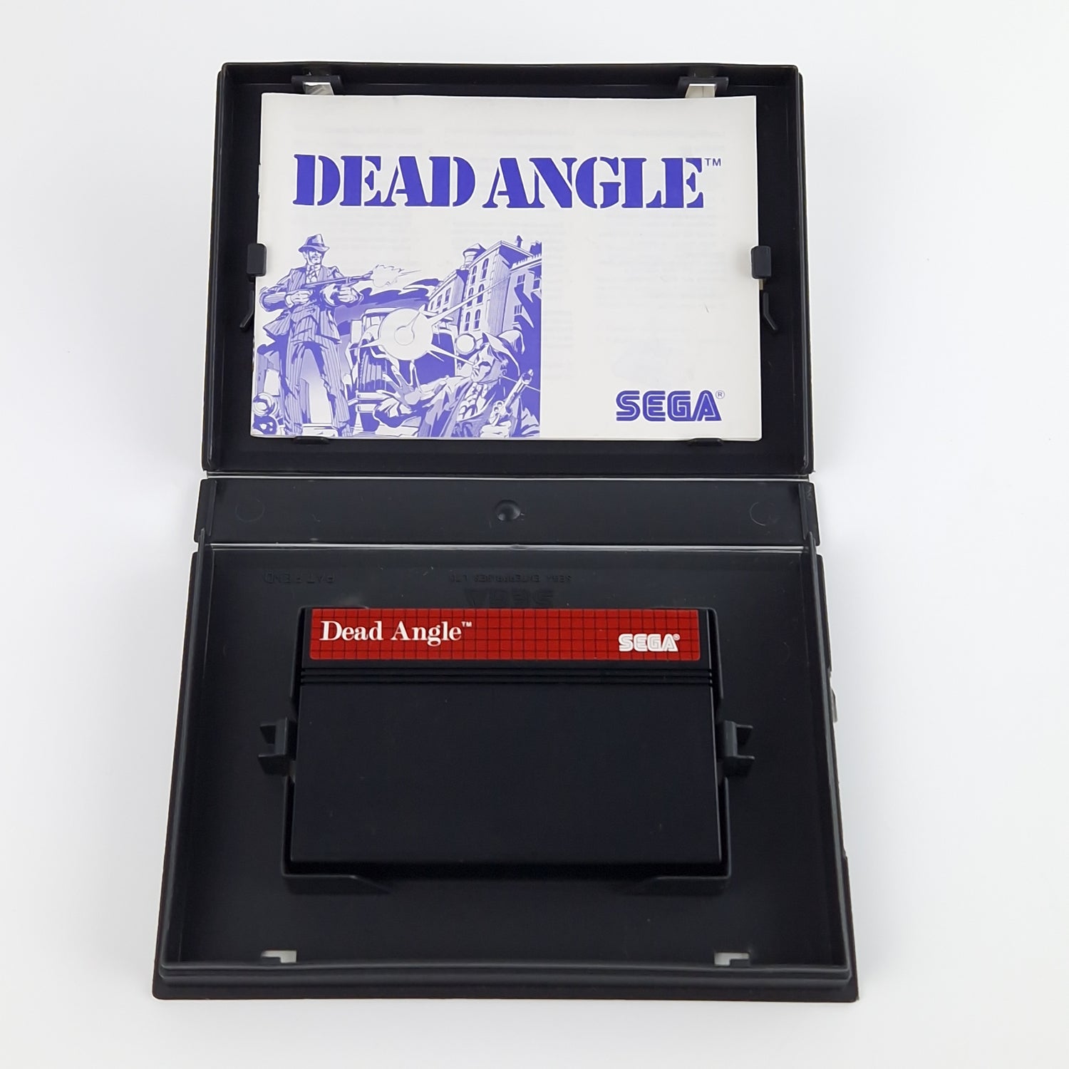 Sega Master System Spiel : Dead Angle - Modul Anleitung OVP | MS PAL Cartridge