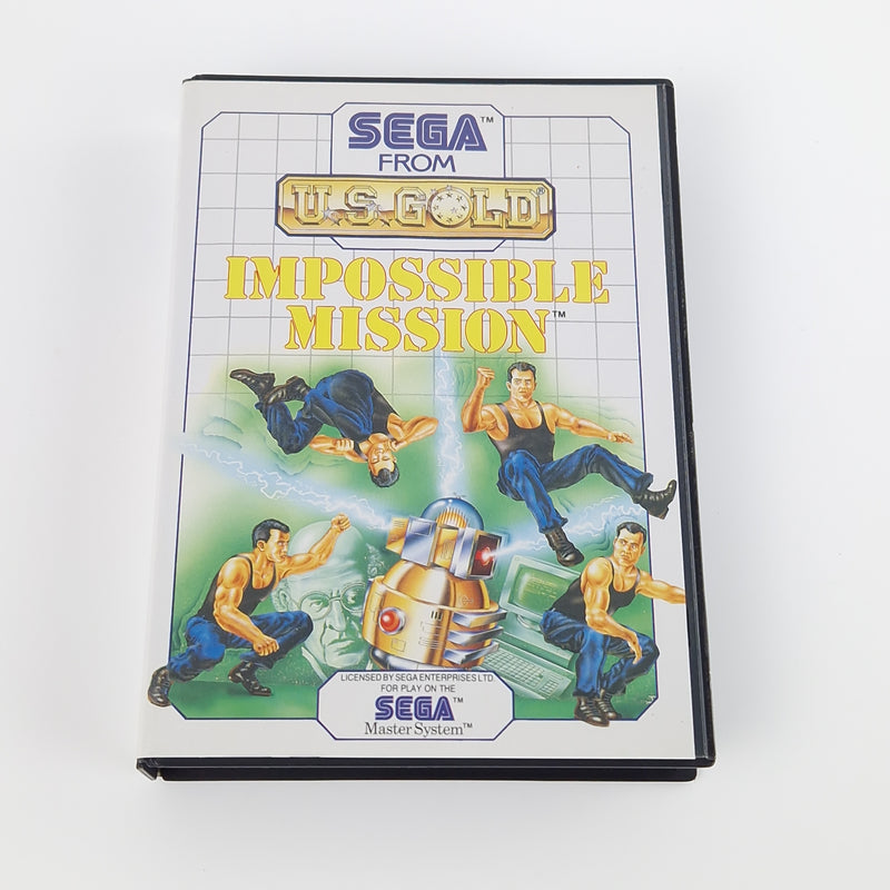 Sega Master System Spiel : Impossible Mission - Modul Anleitung OVP | MS PAL