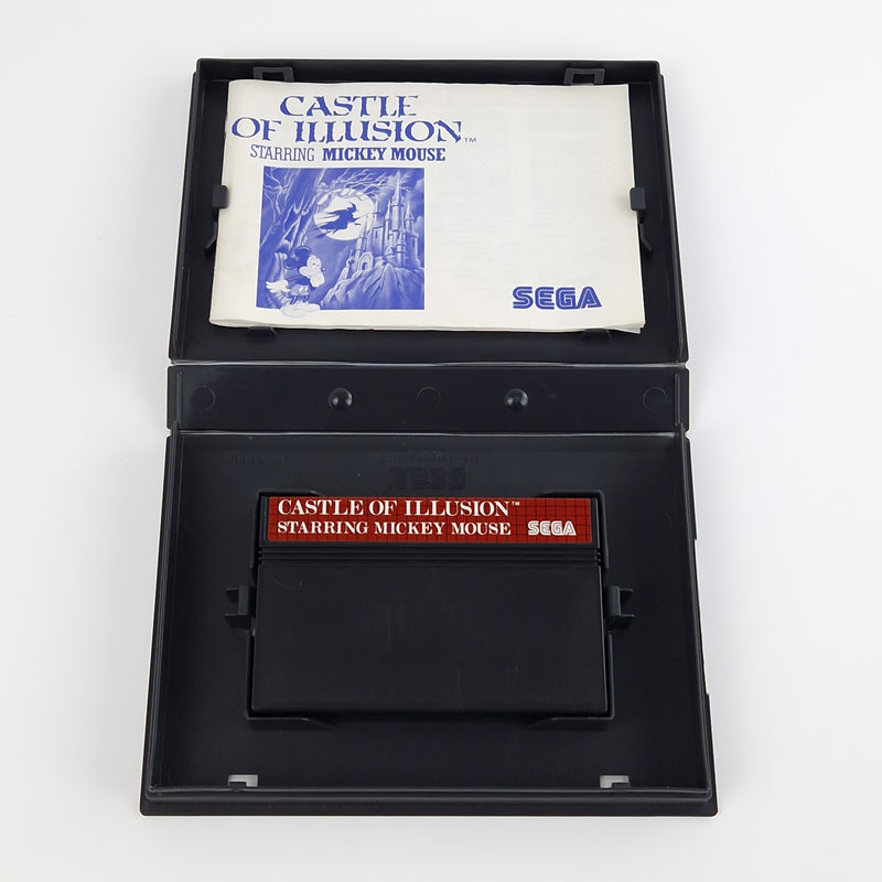 Sega Master System Spiel : Castle of Illusion starring Mickey Mouse - MS OVP PAL