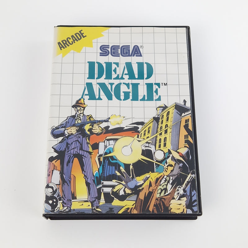 Sega Master System Spiel : Dead Angle - Modul Anleitung OVP MS PAL Cartridge [2]