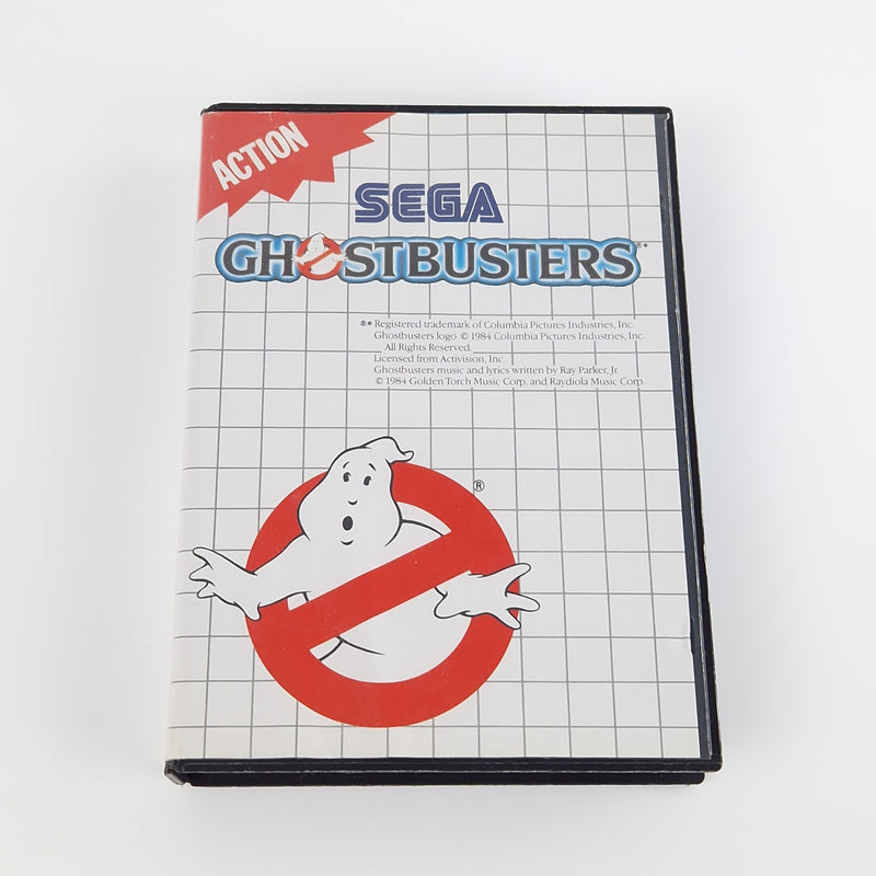 Sega Master System Spiel : Ghostbusters - Modul Anleitung OVP | MS PAL Cartridge