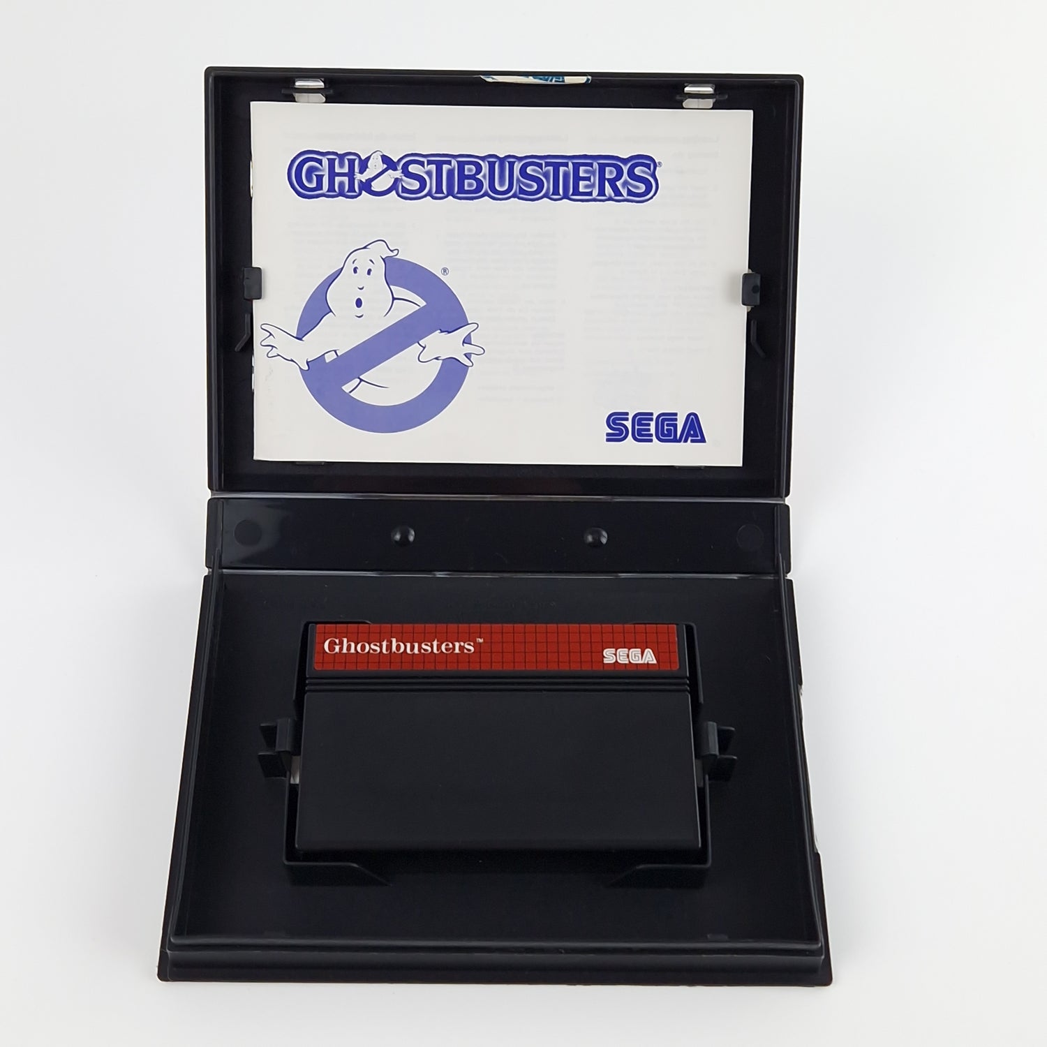 Sega Master System Spiel : Ghostbusters - Modul Anleitung OVP | MS PAL Cartridge