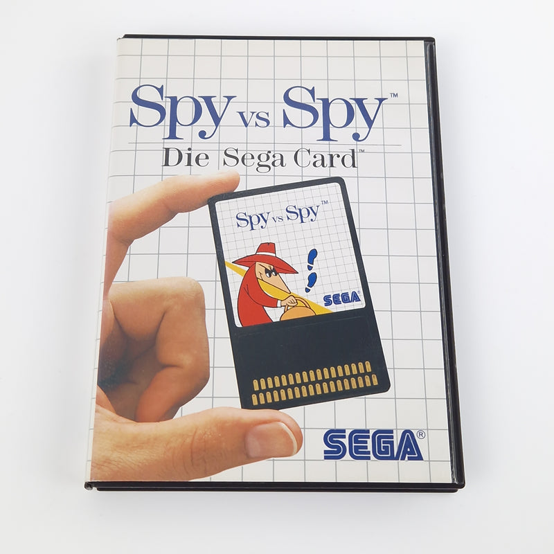 Sega Master System Spiel : Spy vs Spy Die Sega Card - Modul Anleitung OVP PAL