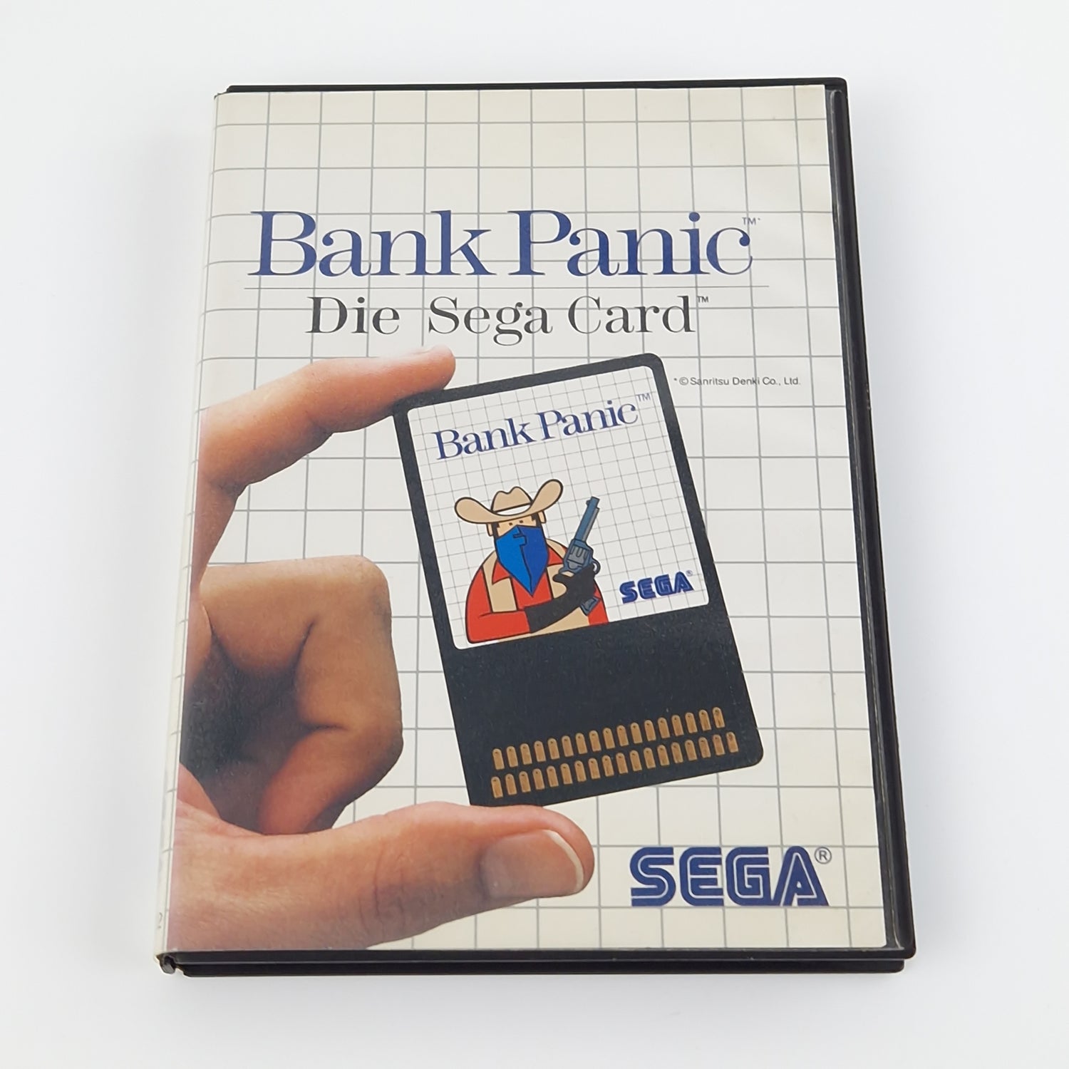 Sega Master System Spiel : Bank Panic Die Sega Card - Modul Anleitung OVP PAL