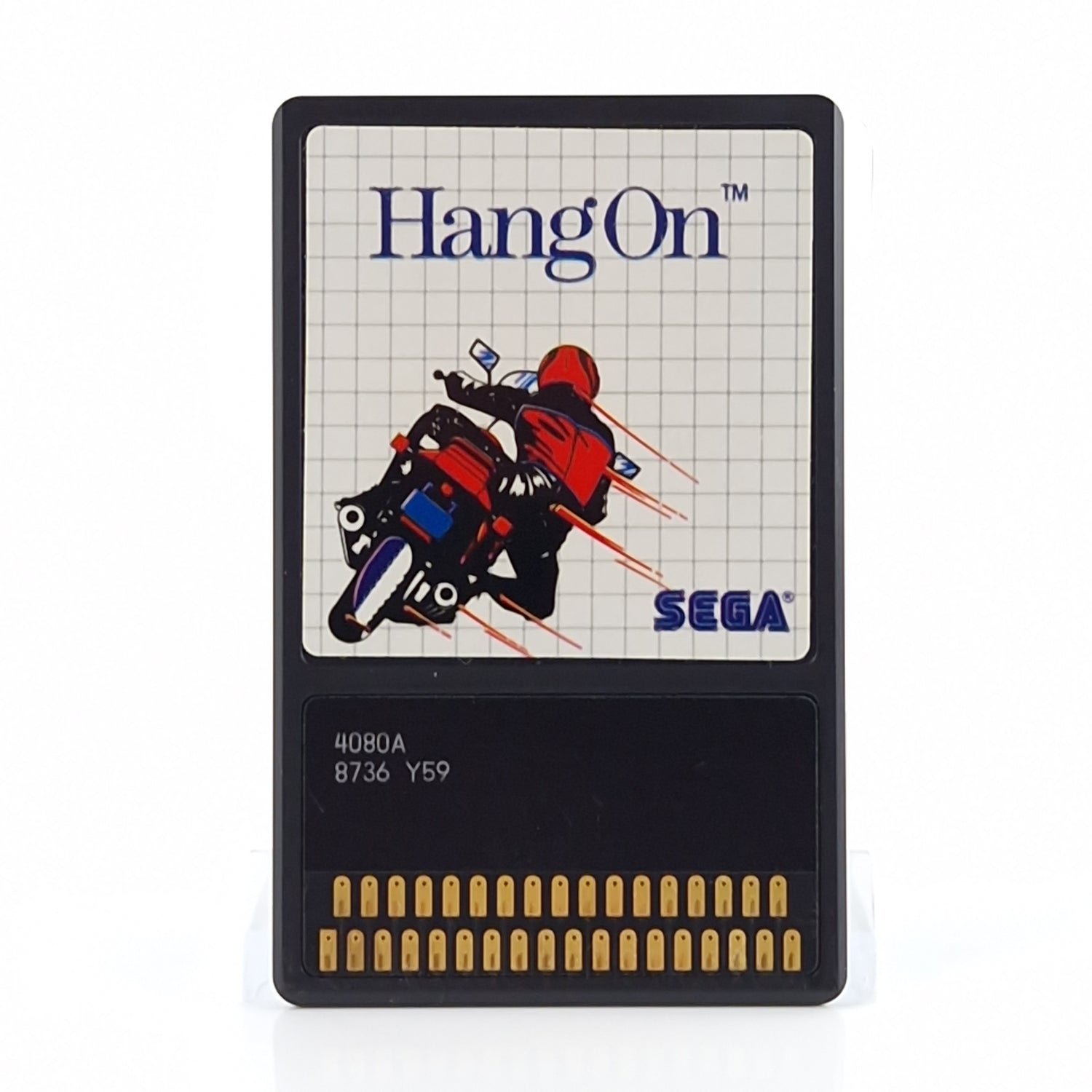 Sega Master System Spiel : Hang On Die Sega Card - Nur Modul Cartridge PAL [2]