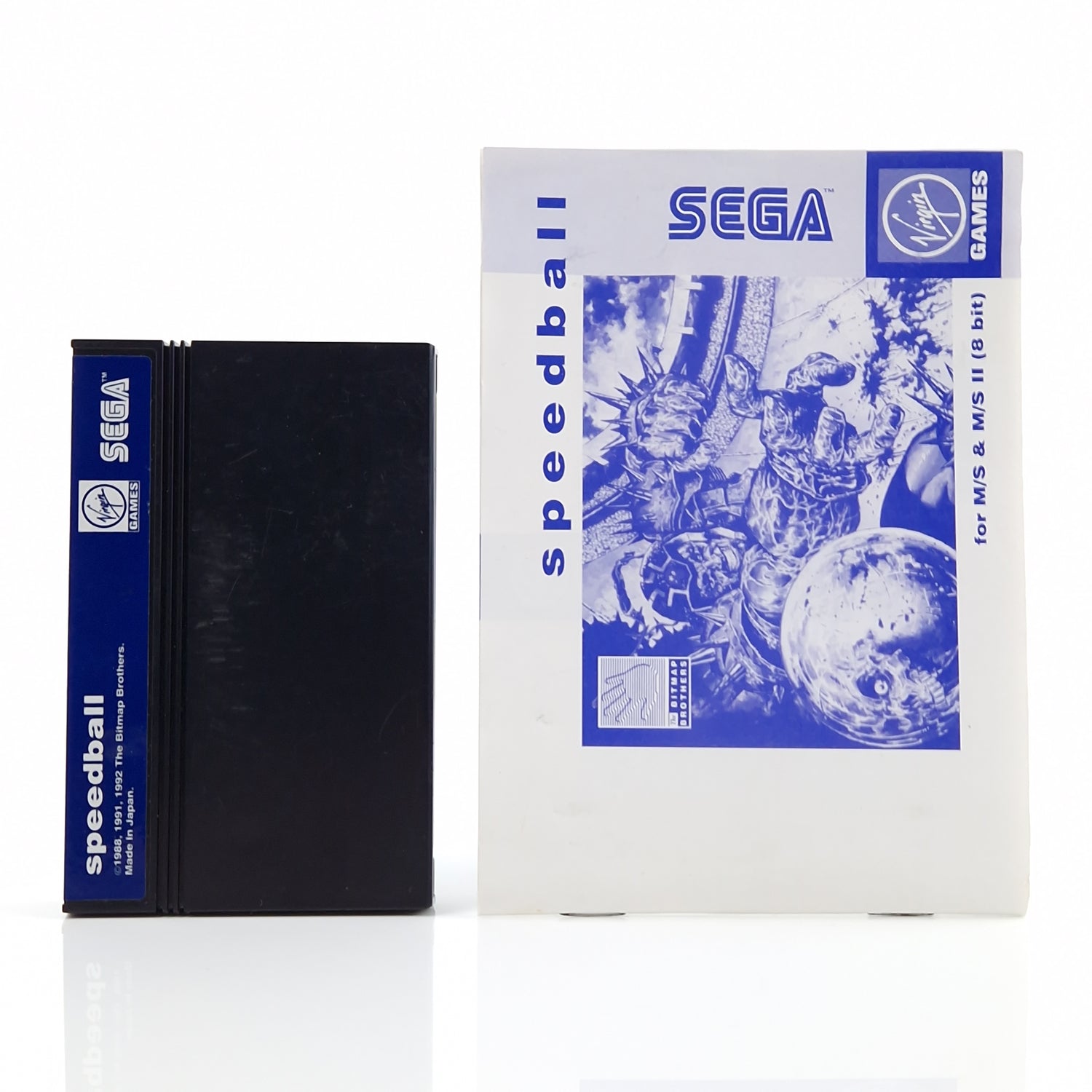 Sega Master System Spiel : Speedball - Cartridge + Anleitung | MS PAL Modul [2]