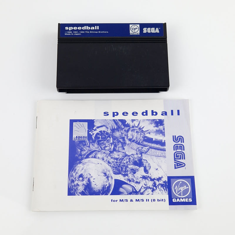 Sega Master System Spiel : Speedball - Cartridge + Anleitung | MS PAL Modul [2]