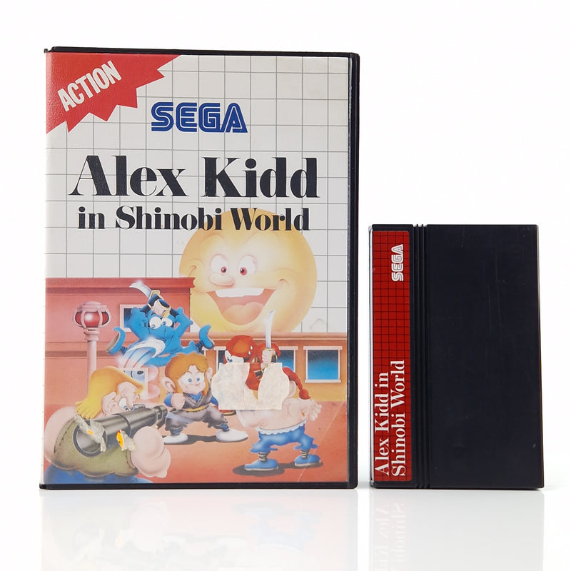 Sega Master System Spiel : Alex Kidd in Shinobi World - Modul OVP MS PAL