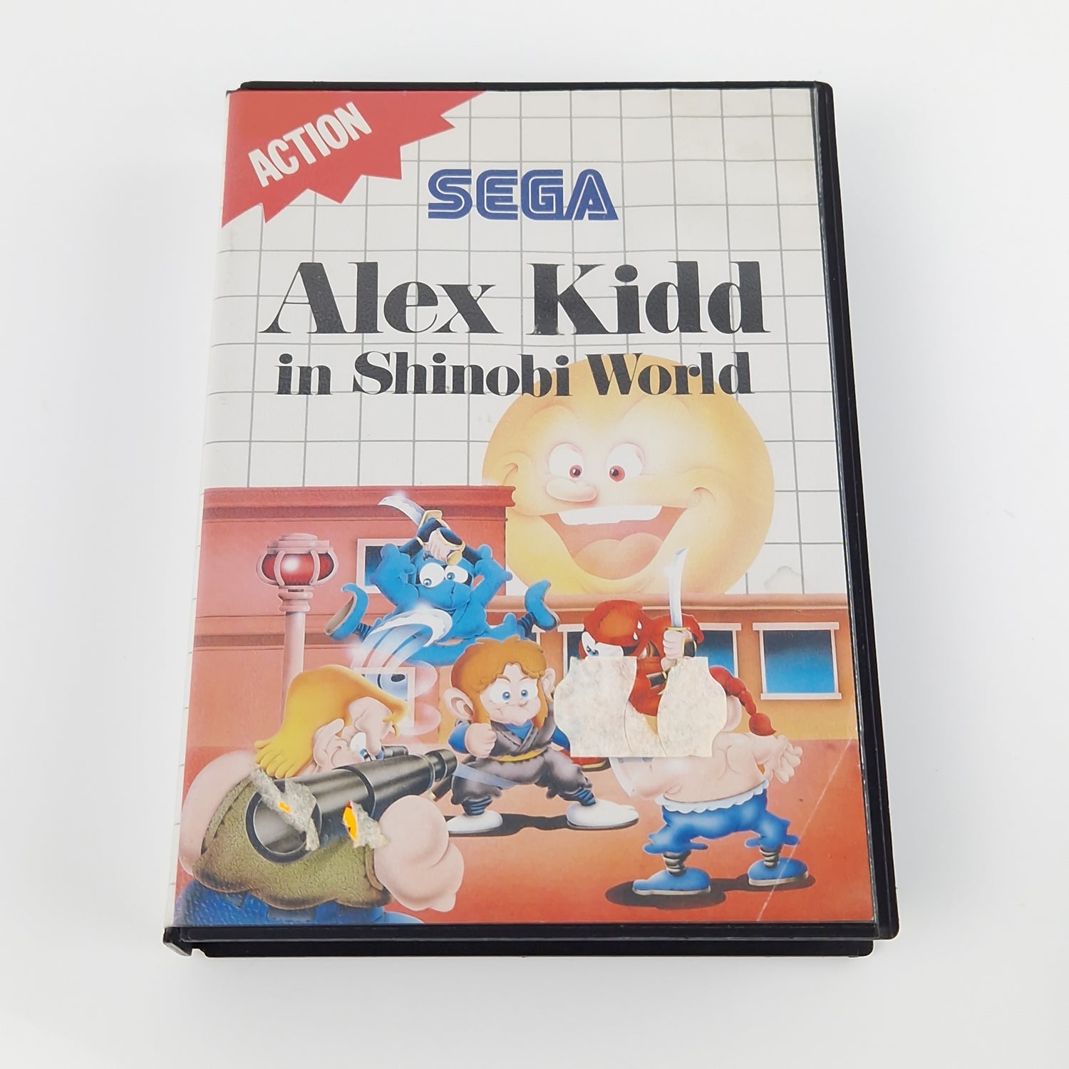 Sega Master System Spiel : Alex Kidd in Shinobi World - Modul OVP MS PAL