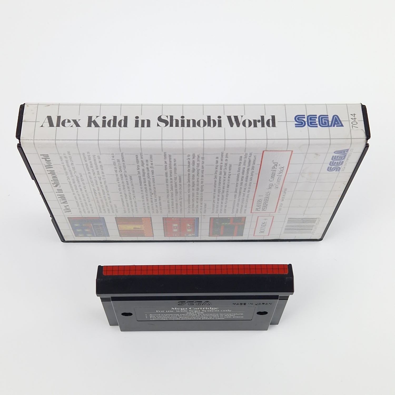 Sega Master System Spiel : Alex Kidd in Shinobi World - Modul OVP MS PAL