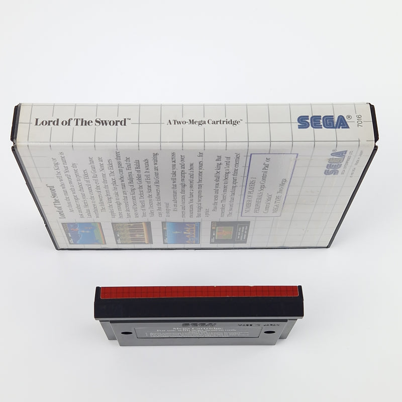 Sega Master System Spiel : Lord of the Sword - Modul OVP MS PAL