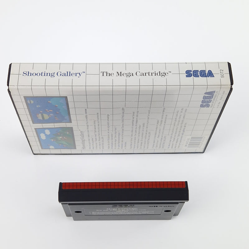 Sega Master System Spiel : Shooting Gallery - Modul OVP MS PAL Cartridge