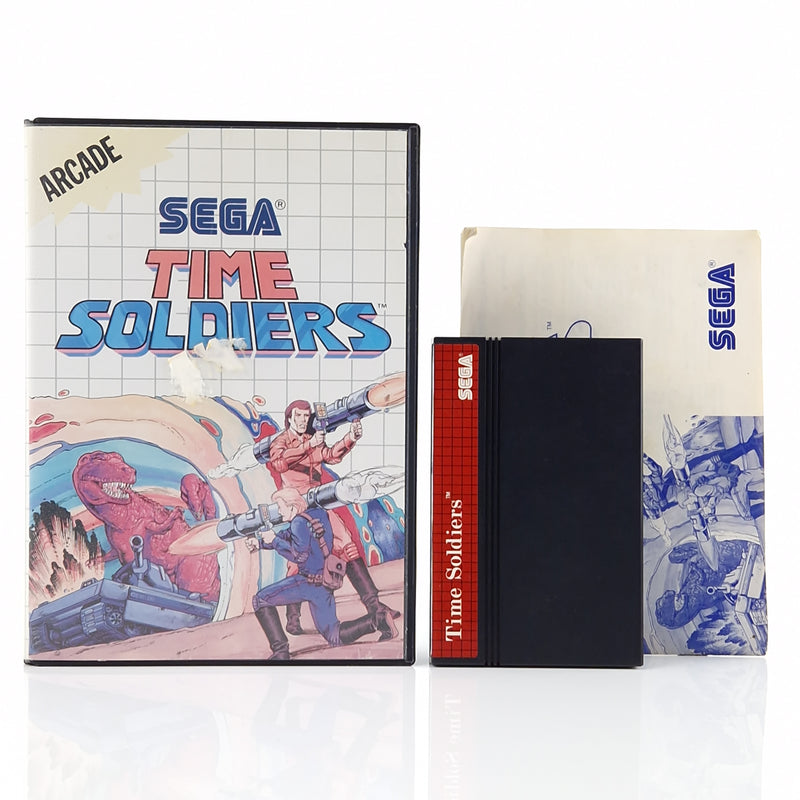 Sega Master System Spiel : Time Soldiers - Modul OVP Anleitung PAL Cartridge