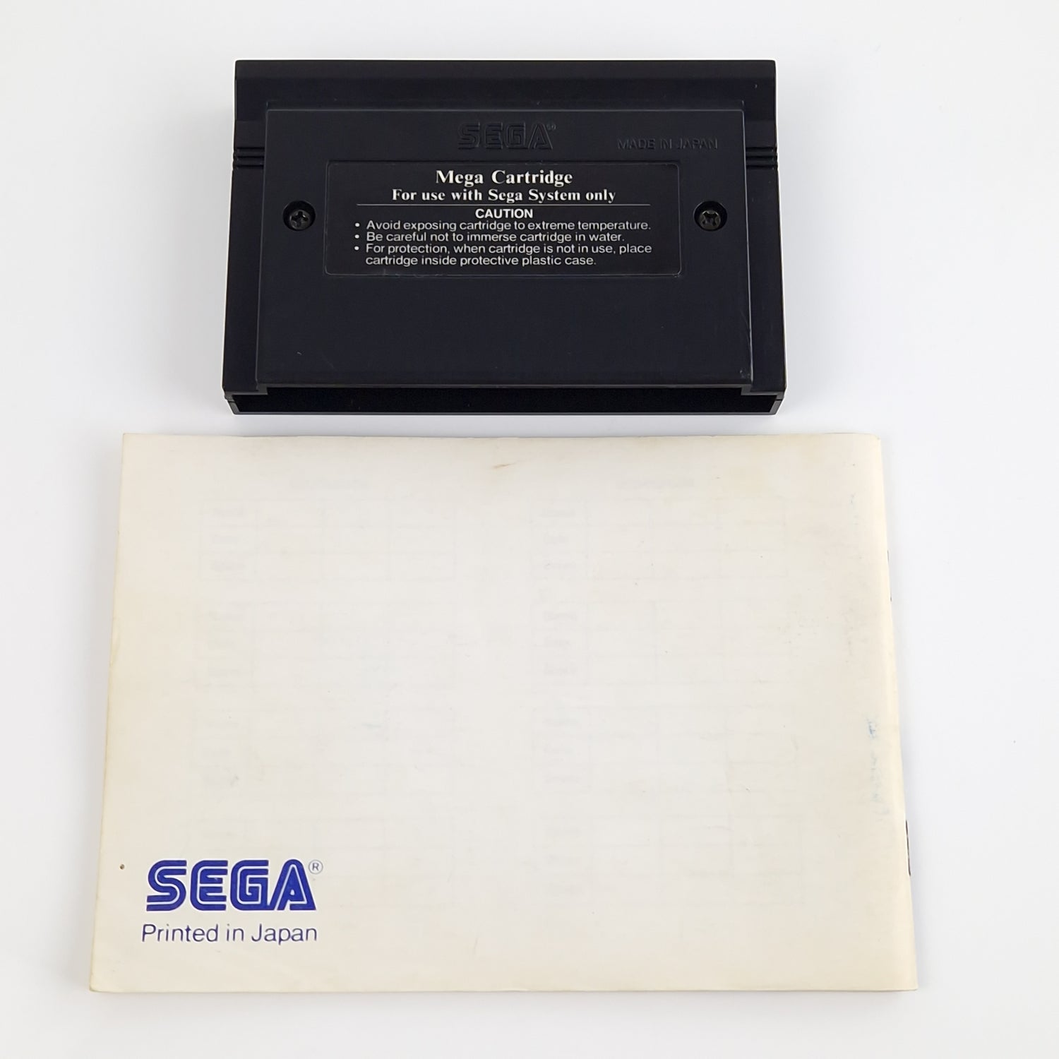 Sega Master System Spiel : Time Soldiers - Modul OVP Anleitung PAL Cartridge