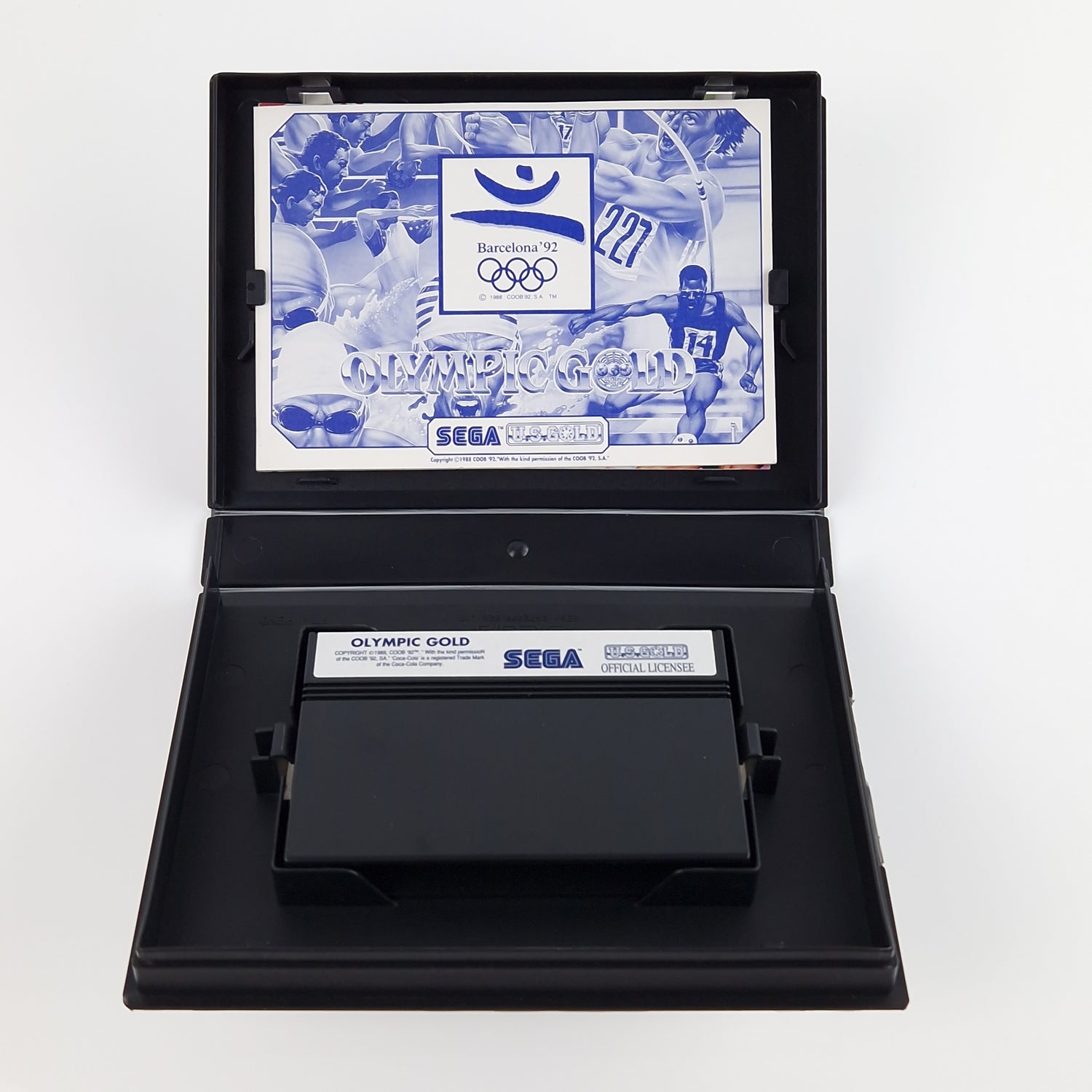 Sega Master System Spiel : Olympic Gold Barcelona 92 - Modul OVP Anleitung PAL