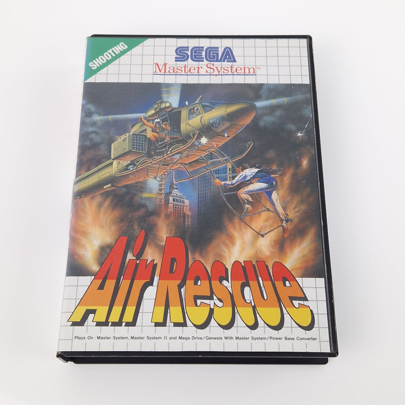 Sega Master System Spiel : Air Rescue - Modul OVP Anleitung PAL MS Cartridge