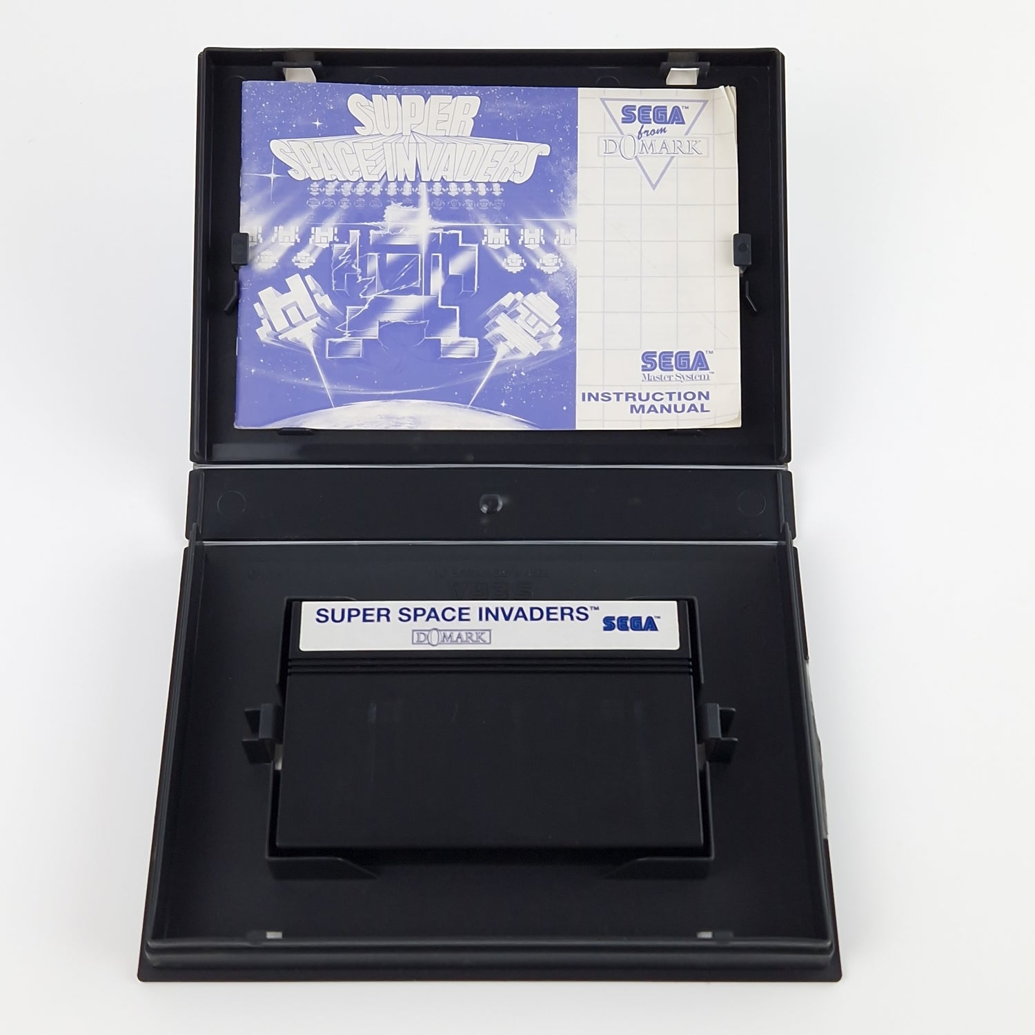 Sega Master System Spiel : Super Space Invaders - Modul OVP Anleitung | PAL MS