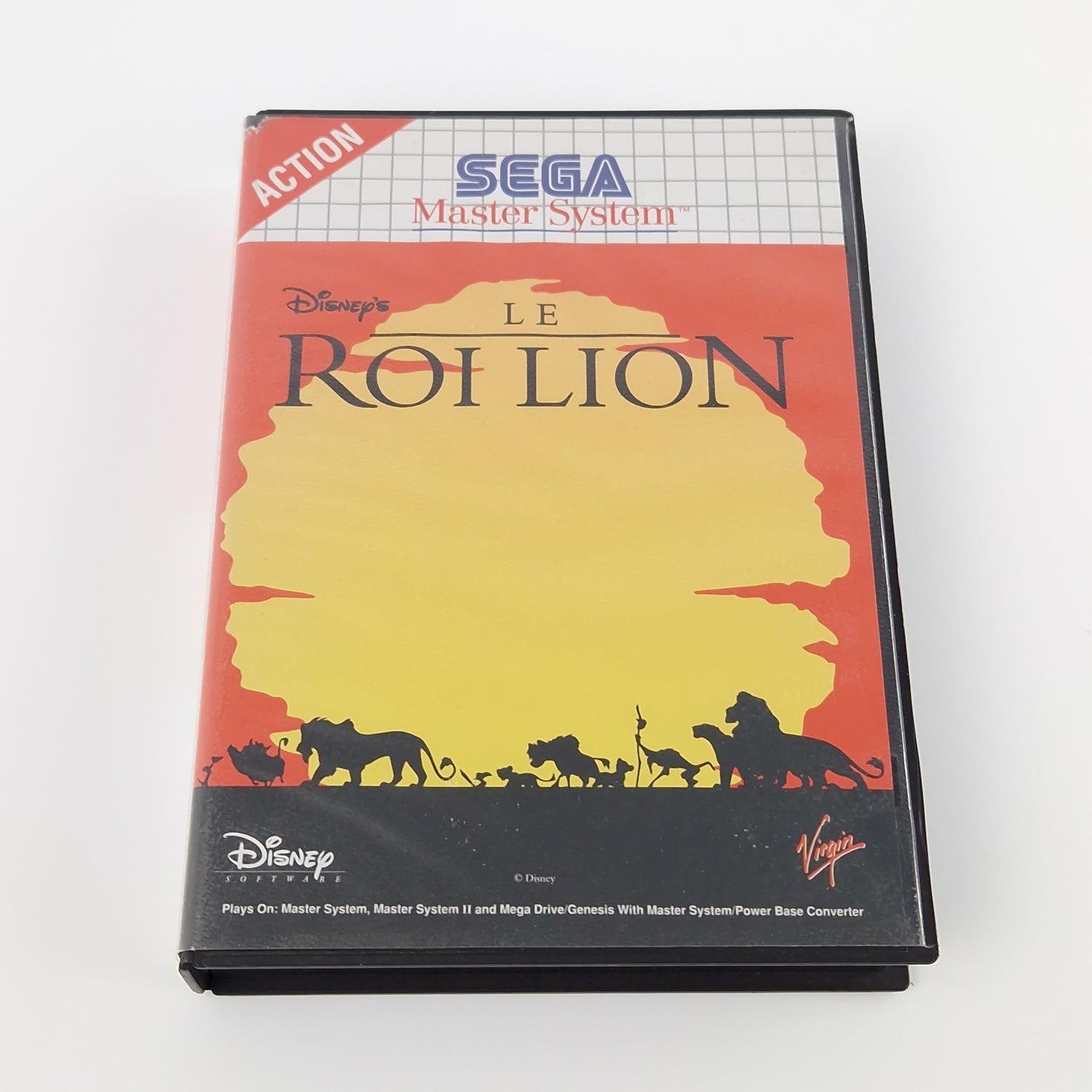 Sega Master System Spiel : Le Roi Lion - Modul OVP Anleitung | PAL MS