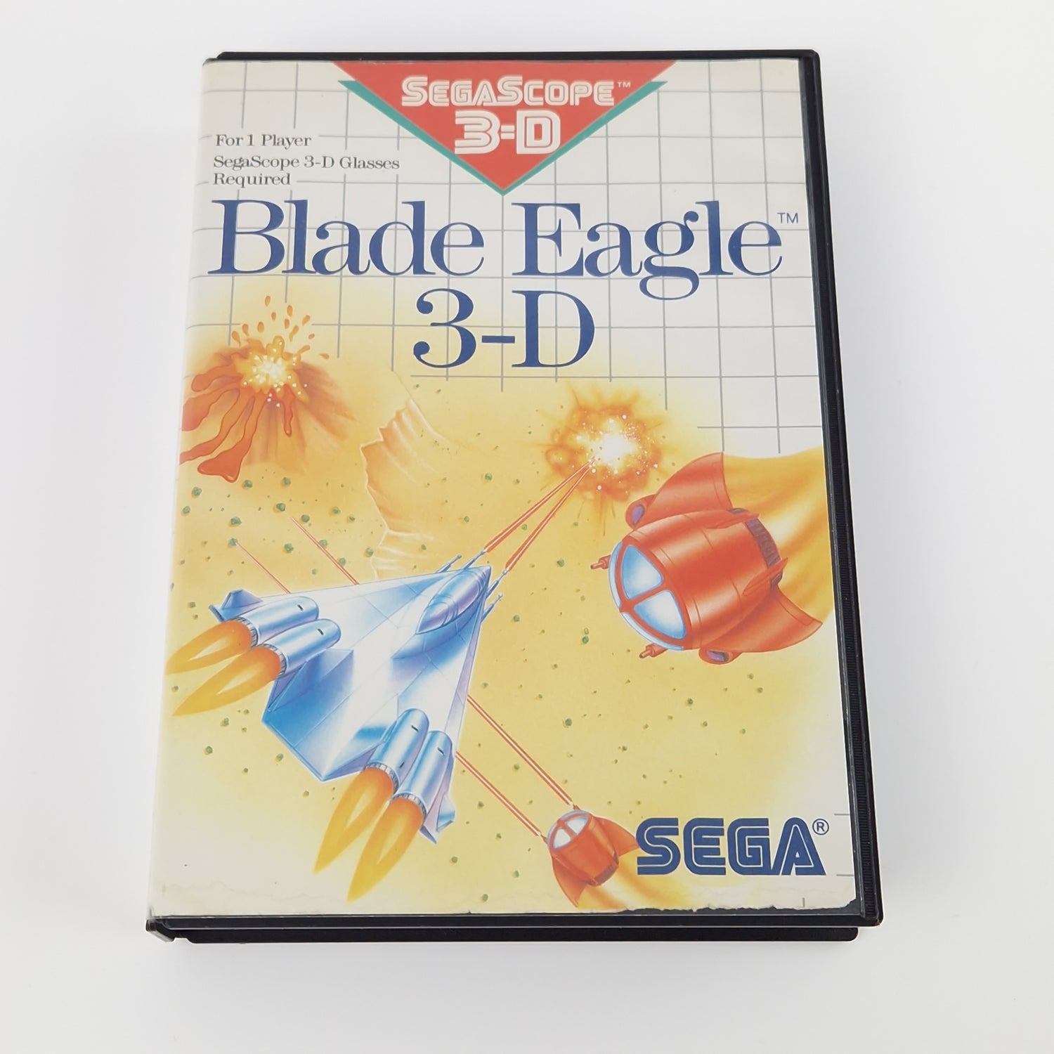 Sega Master System Spiel : Blade Eagle 3-D - Modul OVP Anleitung | PAL MS