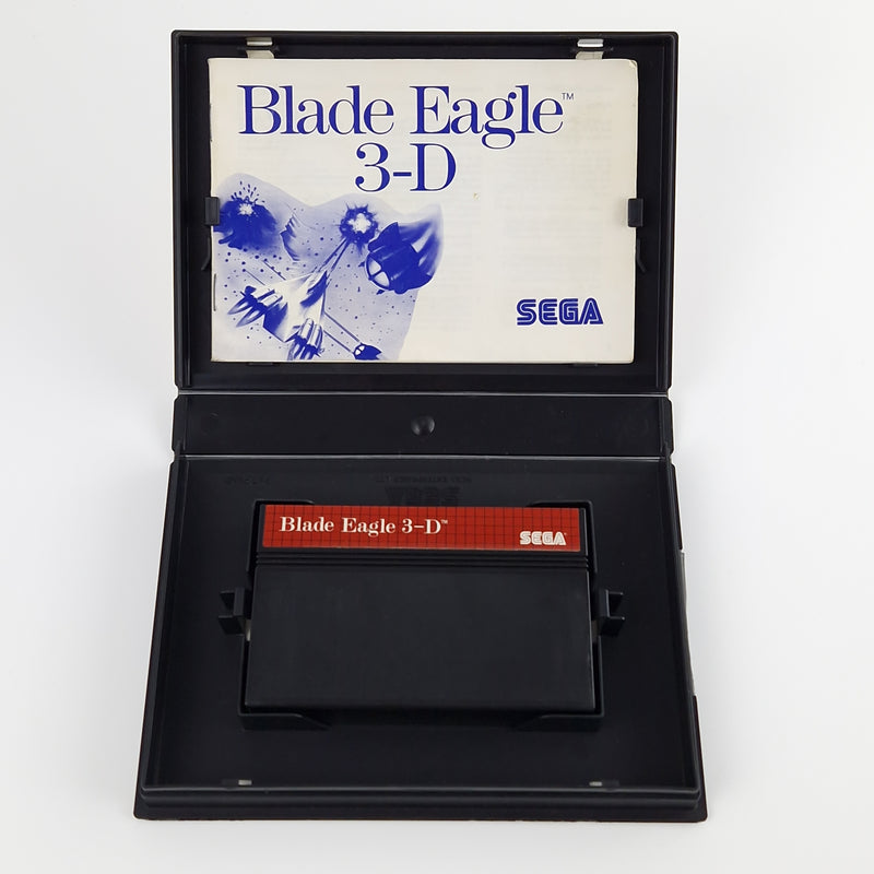 Sega Master System Spiel : Blade Eagle 3-D - Modul OVP Anleitung | PAL MS