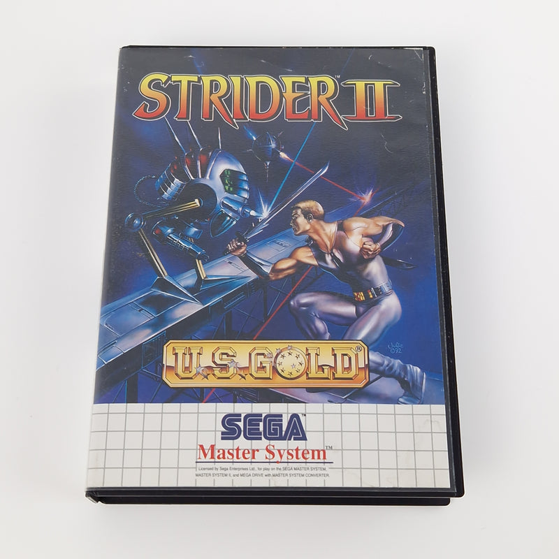 Sega Master System Spiel : Strider II - Modul OVP Anleitung | PAL MS