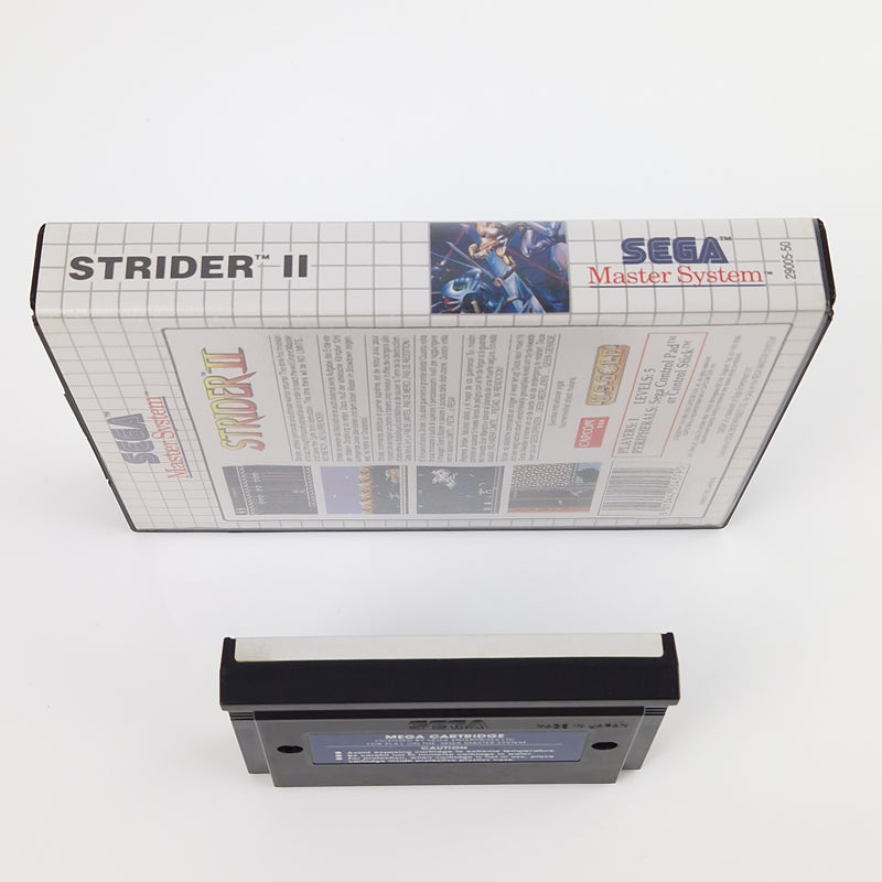 Sega Master System Spiel : Strider II - Modul OVP Anleitung | PAL MS