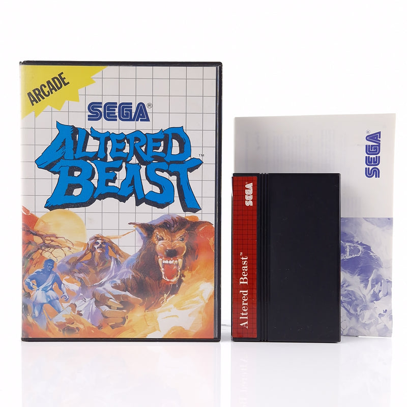 Sega Master System Spiel : Altered Beast - Modul OVP Anleitung | PAL MS