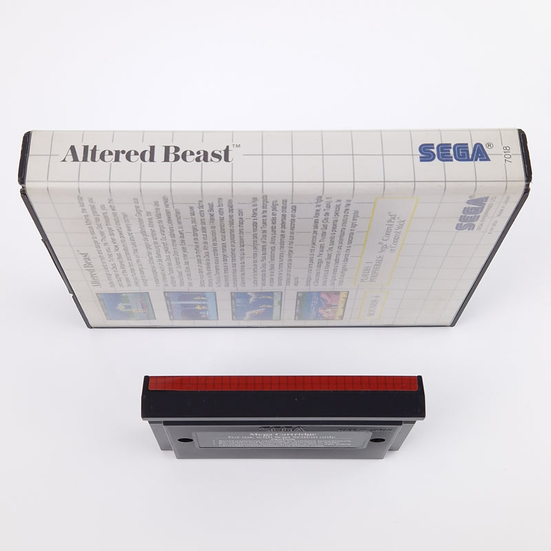 Sega Master System Spiel : Altered Beast - Modul OVP Anleitung | PAL MS