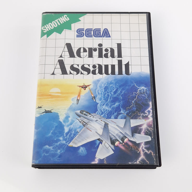 Sega Master System Spiel : Aerial Assault - Modul OVP Anleitung | PAL MS