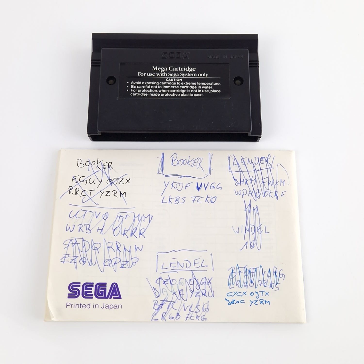 Sega Master System Spiel : Aerial Assault - Modul OVP Anleitung | PAL MS