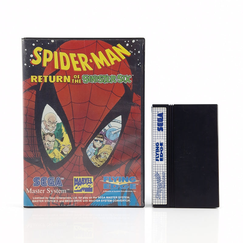 Sega Master System Spiel : Spider-Man Return of the Sinister Six - Modul OVP PAL