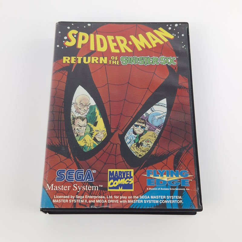 Sega Master System Spiel : Spider-Man Return of the Sinister Six - Modul OVP PAL