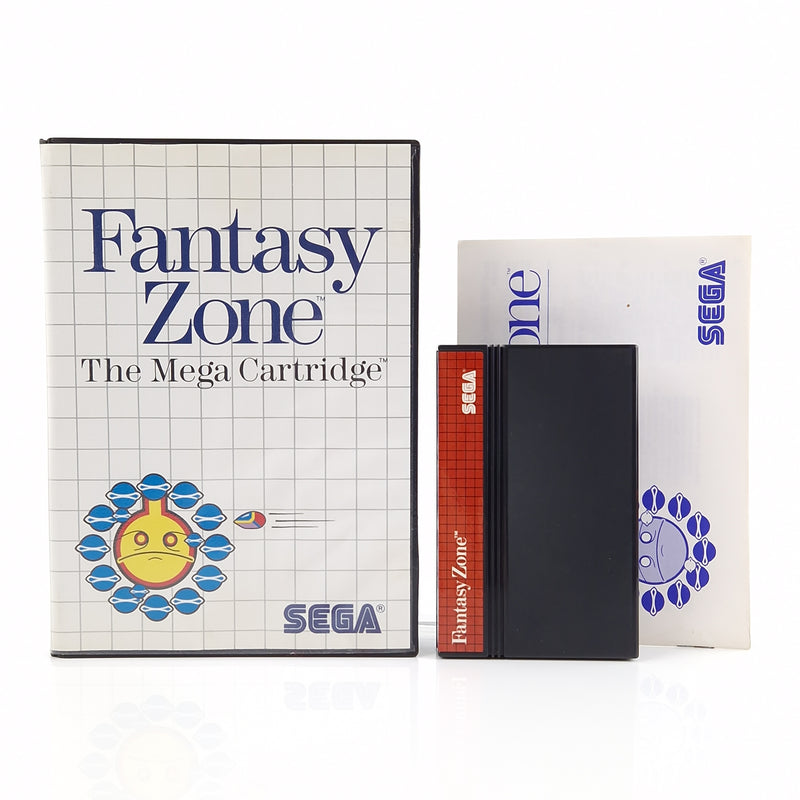 Sega Master System Spiel : Fantasy Zone - Modul OVP Anleitung | PAL MS Cartridge