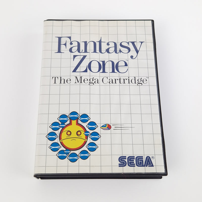 Sega Master System Spiel : Fantasy Zone - Modul OVP Anleitung | PAL MS Cartridge