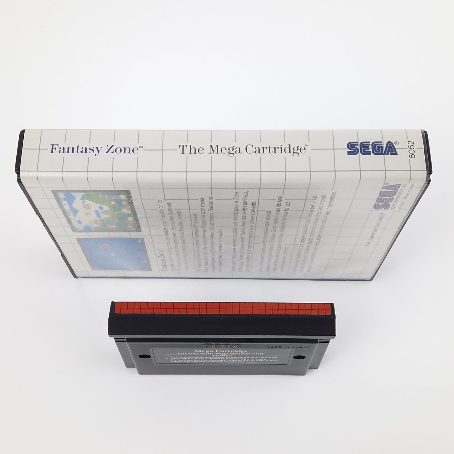 Sega Master System Spiel : Fantasy Zone - Modul OVP Anleitung | PAL MS Cartridge