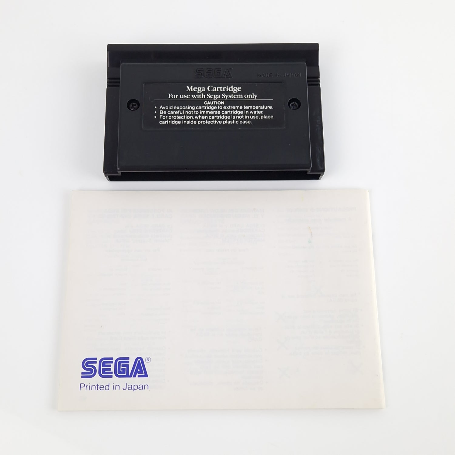 Sega Master System Spiel : Fantasy Zone - Modul OVP Anleitung | PAL MS Cartridge