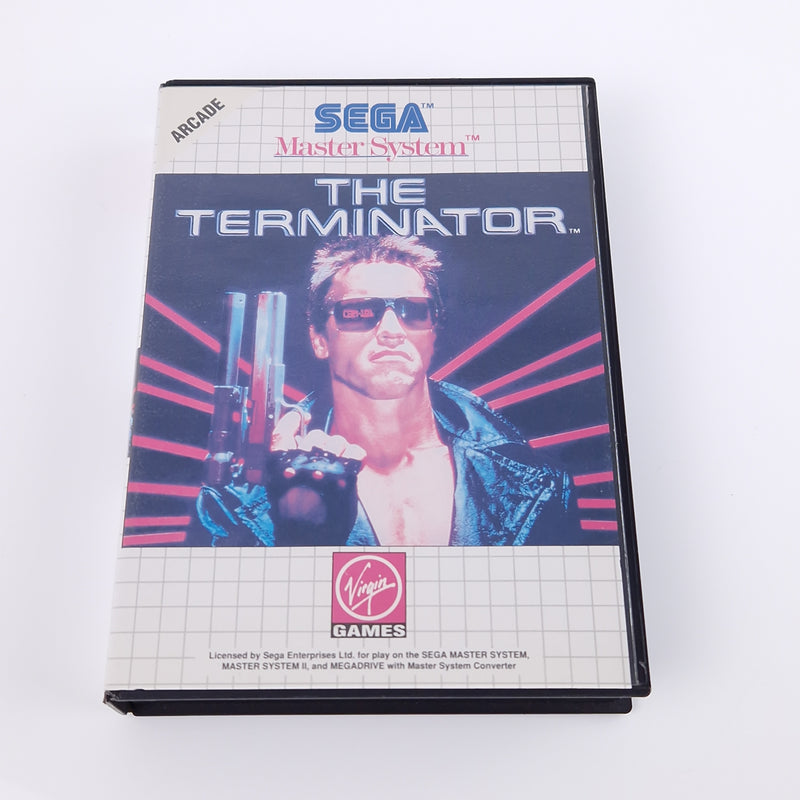 Sega Master System Spiel : The Terminator - Modul OVP Anleitung PAL MS Cartridge