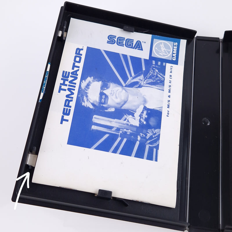 Sega Master System Spiel : The Terminator - Modul OVP Anleitung PAL MS Cartridge