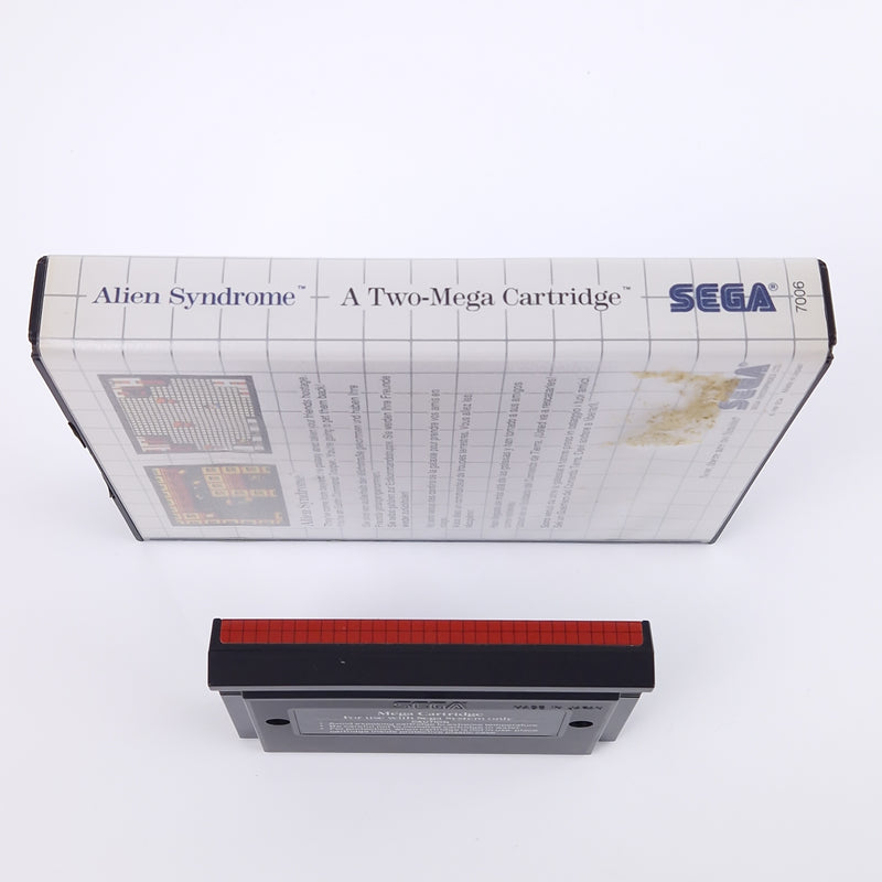 Sega Master System Spiel : Alien Syndrome - Modul OVP Anleitung PAL MS Cartridge