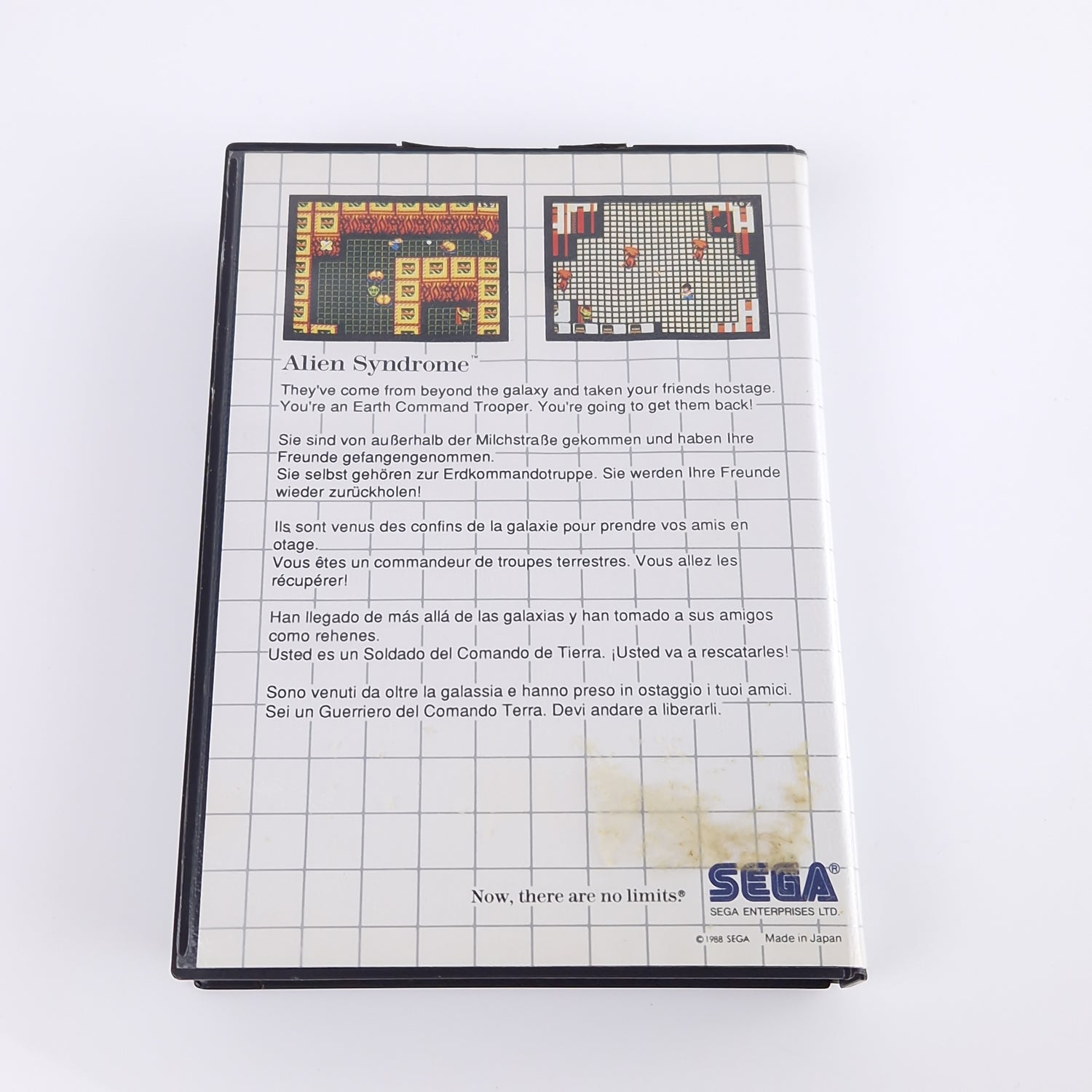 Sega Master System Spiel : Alien Syndrome - Modul OVP Anleitung PAL MS Cartridge