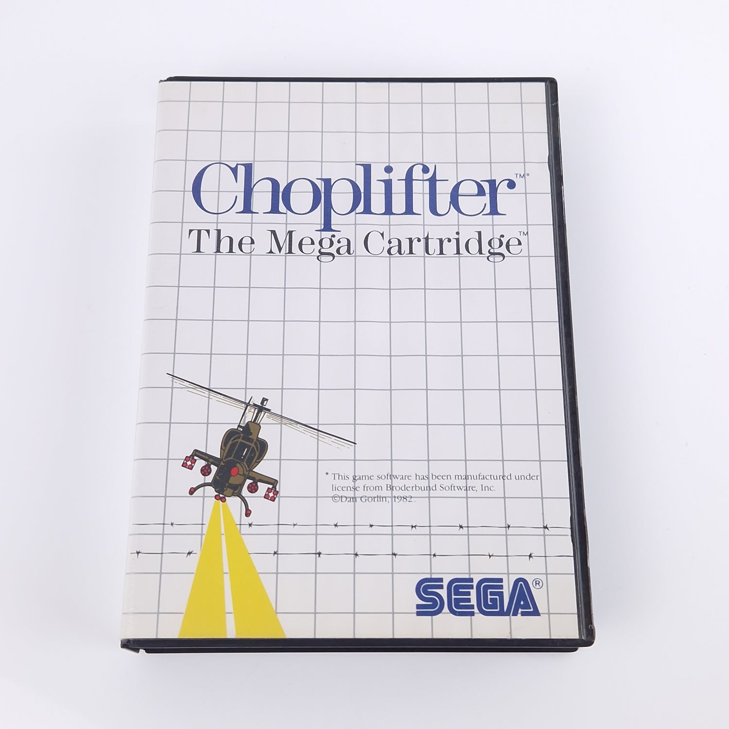 Sega Master System Spiel : Choplifter - Modul OVP Anleitung PAL MS Cartridge