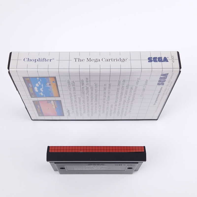 Sega Master System Spiel : Choplifter - Modul OVP Anleitung PAL MS Cartridge