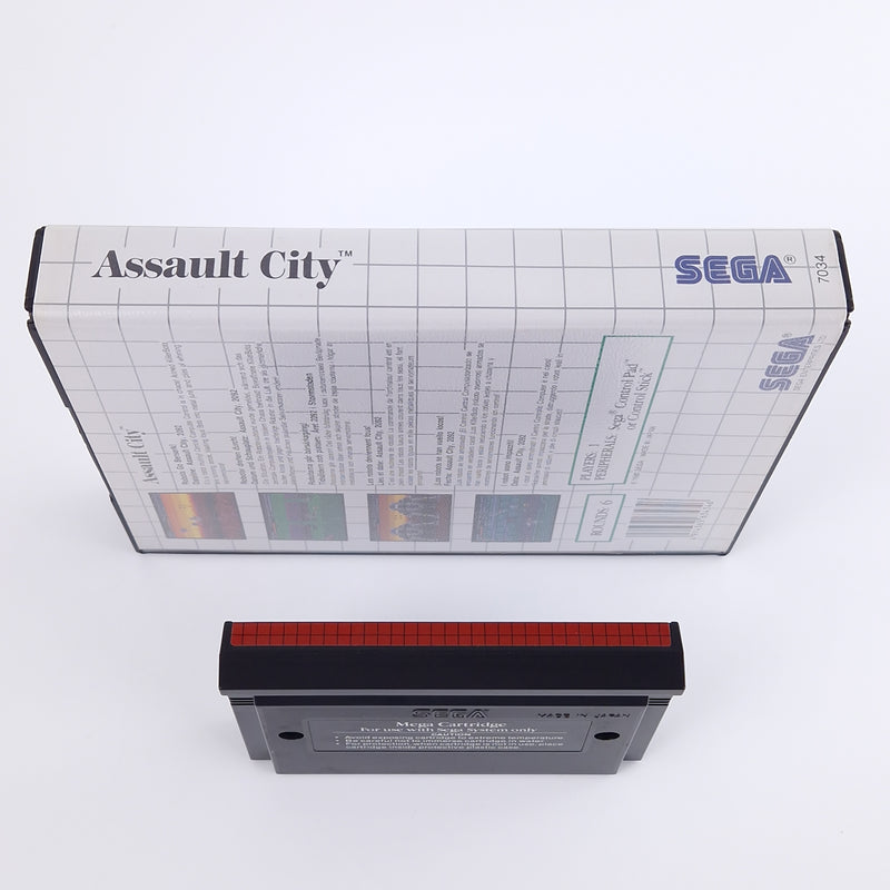 Sega Master System Spiel : Assault City - Modul OVP Anleitung | PAL MS