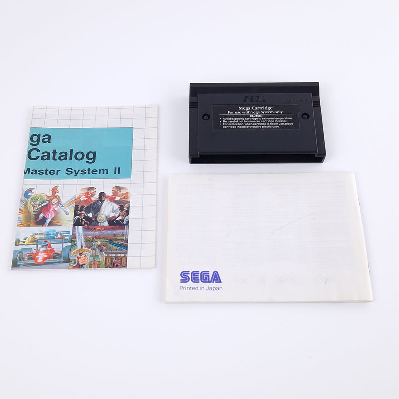 Sega Master System Spiel : Lemmings - Modul OVP Anleitung PAL