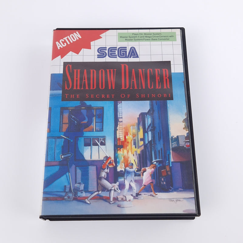 Sega Master System Spiel : Shadow Dancer The Secret of Shinobi - Modul OVP Anl.