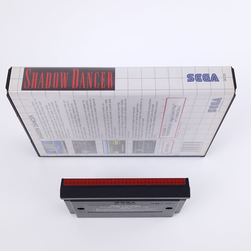 Sega Master System Spiel : Shadow Dancer The Secret of Shinobi - Modul OVP Anl.