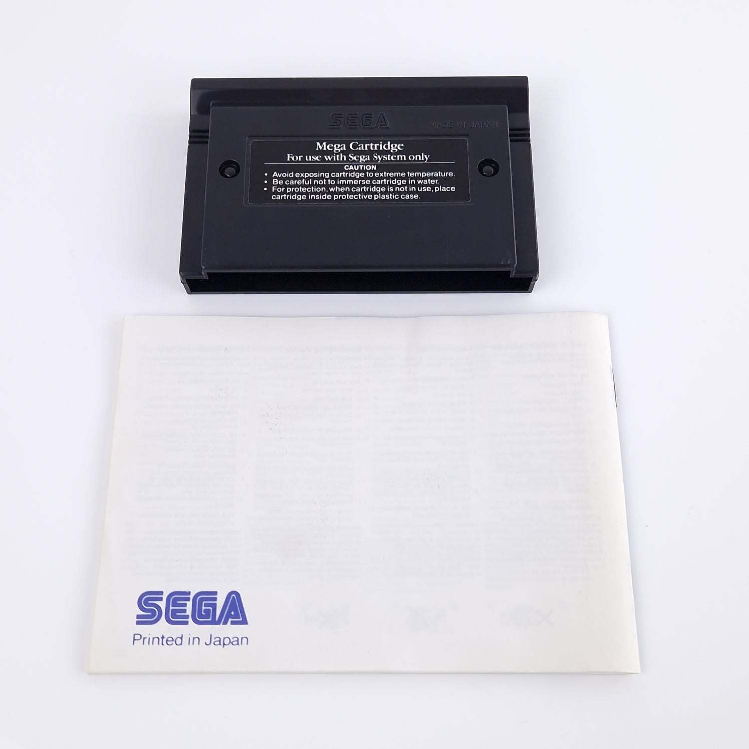 Sega Master System Spiel : Shadow Dancer The Secret of Shinobi - Modul OVP Anl.