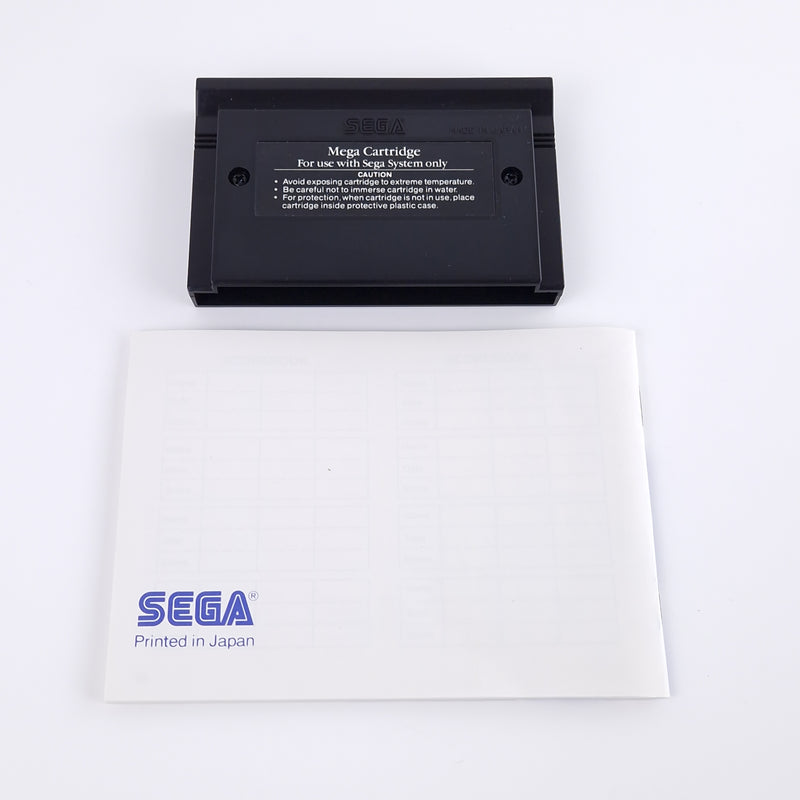 Sega Master System Spiel : Maze Hunter 3-D - Modul OVP Anleitung PAL Cartridge