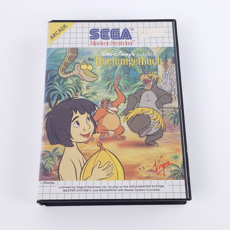 Sega Master System Spiel : Walt Disneys Classic Das Dschungelbuch - MS OVP PAL